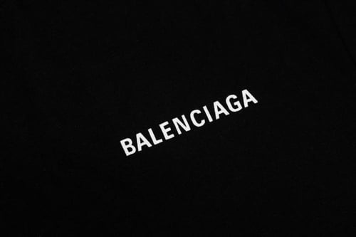 BALENCIAGA Printed cotton-jersey T-shirt