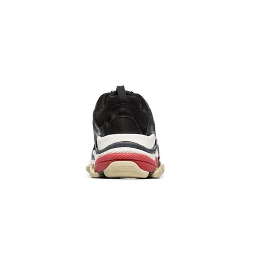 BALENCIAGA Triple S Mesh, Faux Suede and Faux Leat...