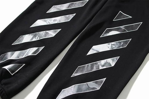 OFF-WHITE Bookish logo-print track pants