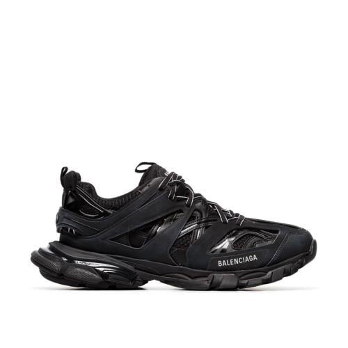 BALENCIAGA Track logo-detailed mesh and rubber sne...