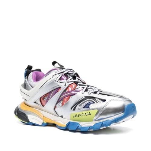 BALENCIAGA Track logo-detailed mesh and rubber sne...