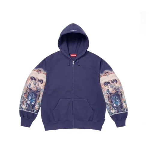 Supreme x Michael Jackson Dangerous Zip Up Hoodie...