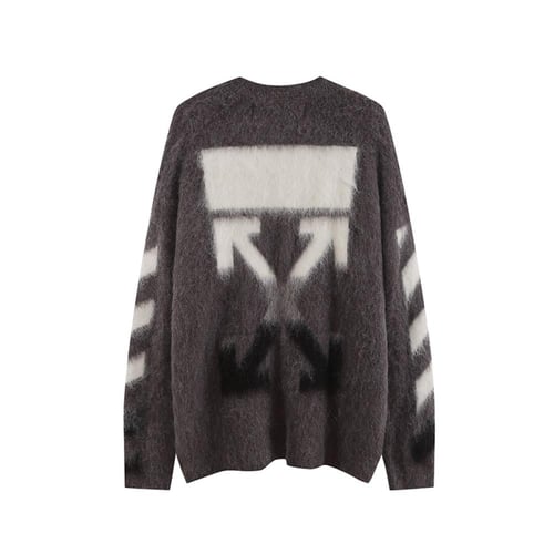 Off-White Logo Printed Crewneck Sweatshirt