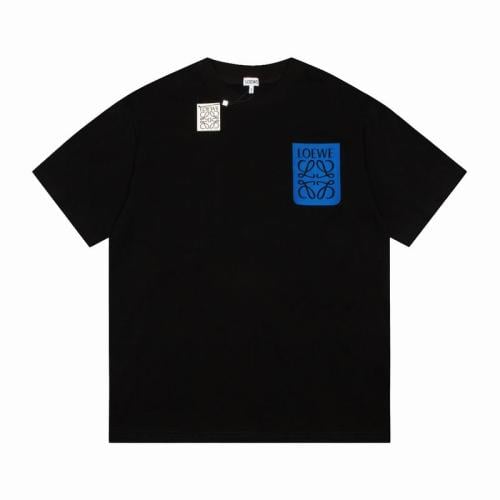 Loewe Logo Embroidered Crewneck T-Shirt
