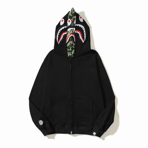 BAPE ABC Camo Shark Wide Fit Full Zip Double Hoodi...