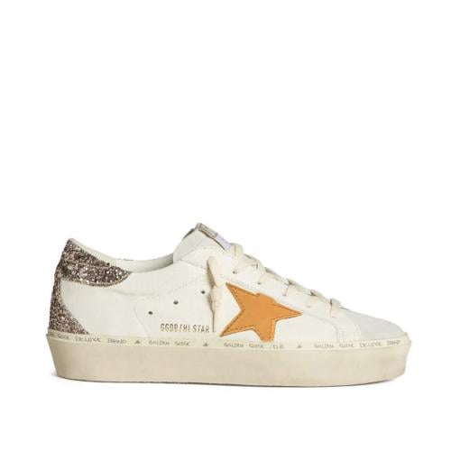 Golden Goose Hi Star Leather Sneakers