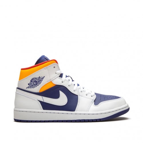 AIR JORDAN 1 MID "Royal Blue / Laser Orange"