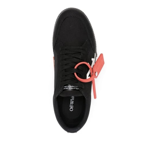 OFF-WHITE Vulcanized Low Canvas White Black