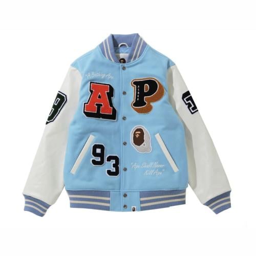 ‏BAPE Crazy Patch Varsity Jacket