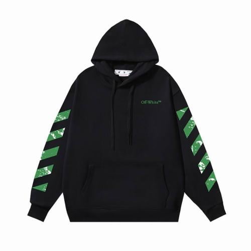 OFF-WHITE Diagonal Stripe Skate Hoodie
