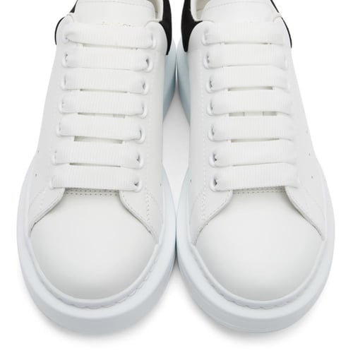 ALEXANDER MCQUEEN White & Black Oversized