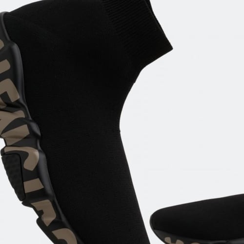 Balenciaga Speed Graffiti knitted sneakers