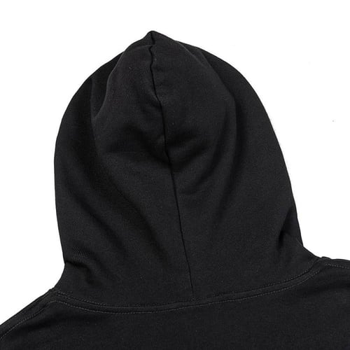 Vetements Black Skull Metal Hoodie