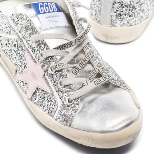 Golden Goose Wmns Superstar 'Silver Baby Pink'