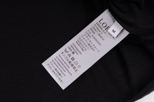 Loewe Logo Embroidered Crewneck T-Shirt