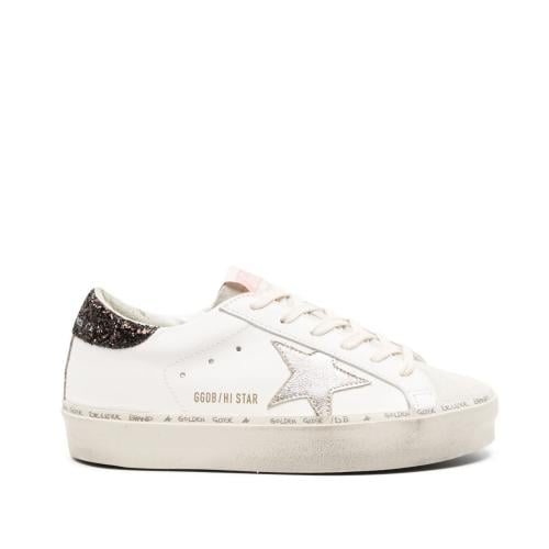 Golden Goose Hi Star Leather Sneakers