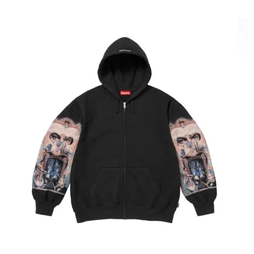 Supreme x Michael Jackson Dangerous Zip Up Hoodie...