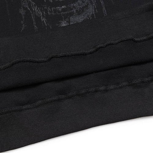 Vetements Black Skull Metal Hoodie