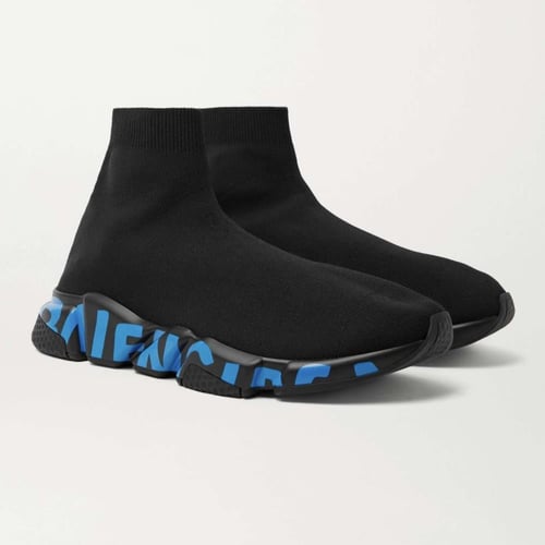Balenciaga Speed Graffiti knitted sneakers