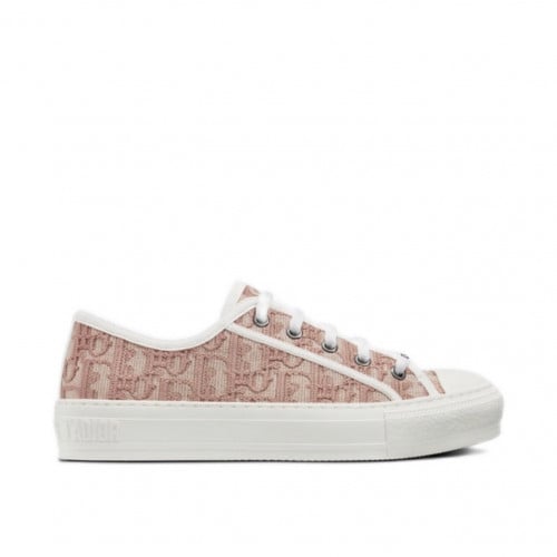 WALK'N'DIOR SNEAKER Gray Dior Oblique Embroidered...