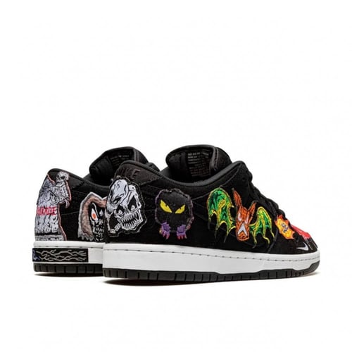 Black Sb Dunk Low "neckface"