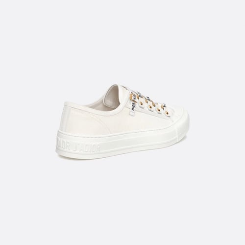 WALK'N'DIOR SNEAKER White Cotton Canvas