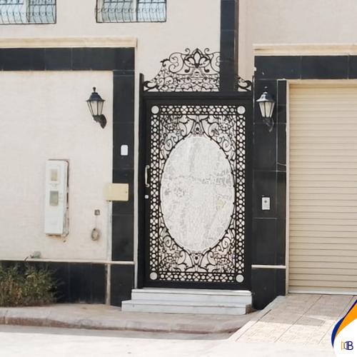 باب حديد تصميم 87