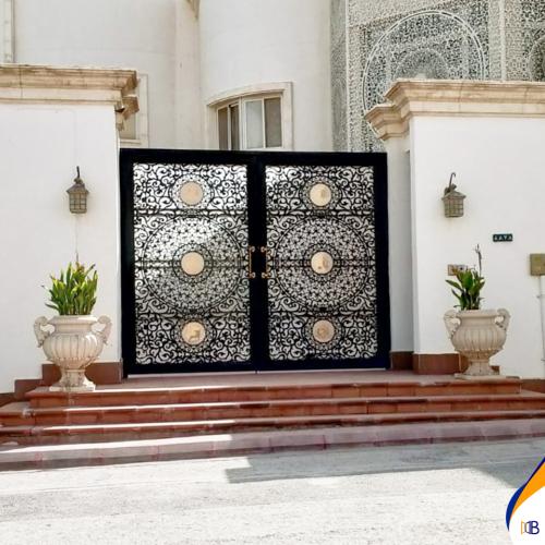 باب حديد تصميم 59