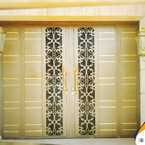 باب حديد تصميم 75