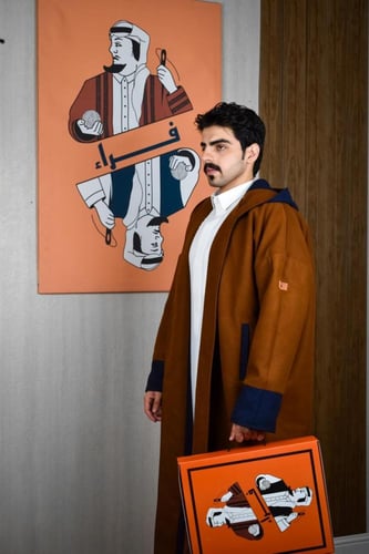 فروة دبل فيس جملي مع كحلي