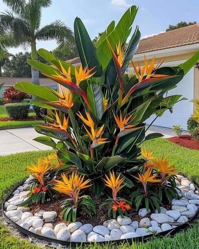 شتلات عصفور الجنه Strelitzia reginae