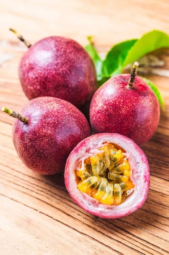 شتلات باشن فروت اصفر واحمر وبنفسجي