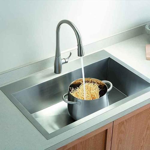 مجلى مطبخ مودرن بدون فتحة خلاط 60/45