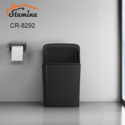 كرسي افرنجي ستامينا اسود فاخر موديل 8292