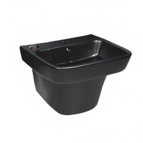 مغسلة معلقة اسود