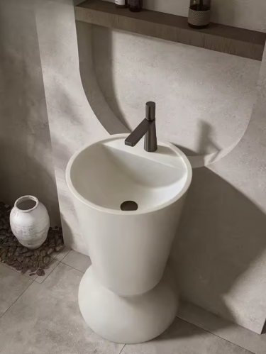 مغسلة أرضية فاخرة بتصميم عصري