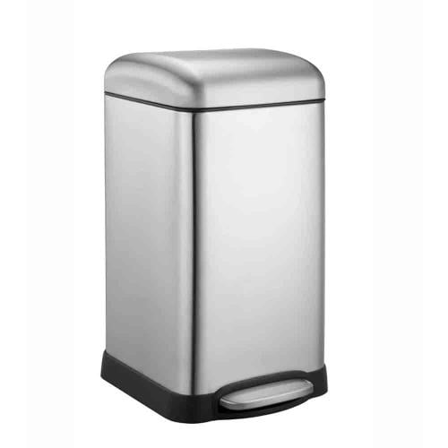 سلة نفايات بدواسة ستانلس ستيل FLORET - مقاسات متعد...