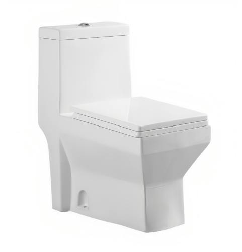 كرسي افرنجي ابيض مودرن بتصميم مربع - HALVER - فيتا