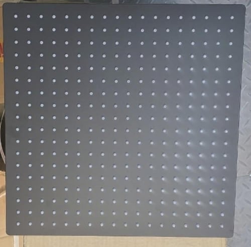 طاسة مربع ايطالي اسود 40 × 40 ROMATA