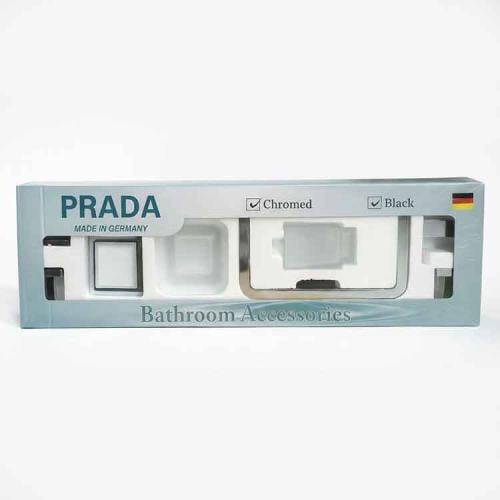 طقم اكسسوار كروم الماني -PRADA