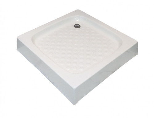 شاور مربع فوق البلاط