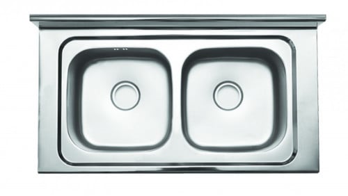 مجلى حوض مطبخ كوري 100/60 حوضين