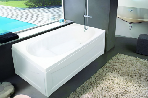 بانيو فوق البلاط