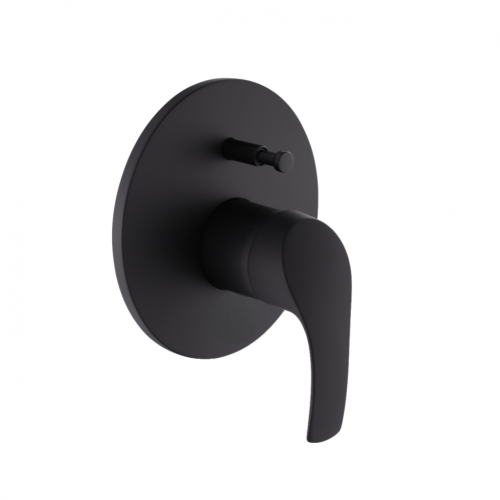 وجه خلاط دائري اسود خطين ROW اسود