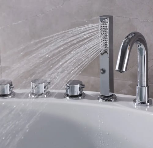 مغطس جاكوزي شخصين فاخر دائري مقاس 150*150