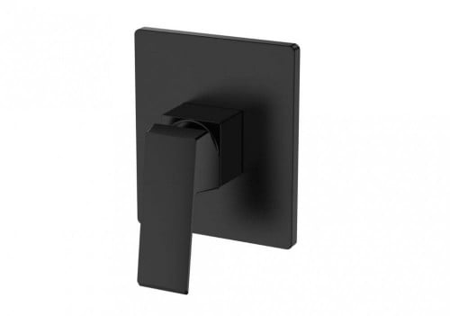 وجه خلاط مربع اسود خط واحد برونزو اسود