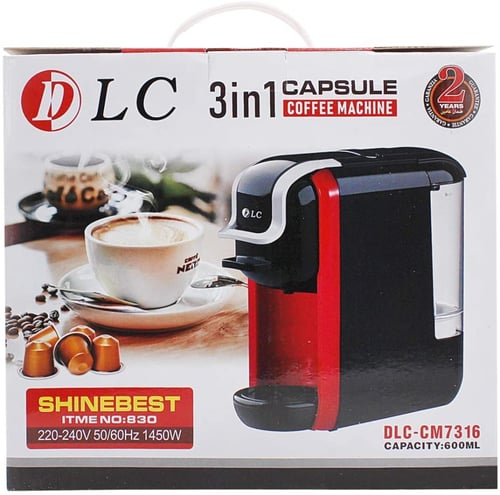 ماكينة صنع القهوة 3 في 1 - DLC7316