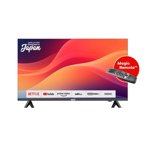 تلفزيون دورا 65 بوصة 4K HDR سمارت إل إى دى مع نظام...