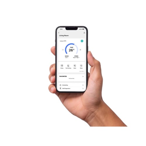 مكيف هايسنس سبليت 27000 وحدة تبريد، سمارت، واي فاي