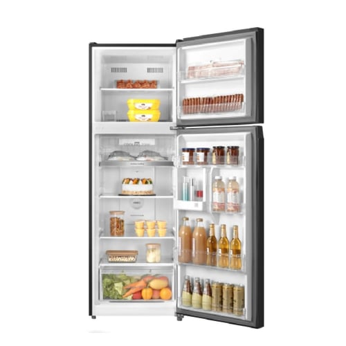 ثلاجة توشيبا 2 باب 12 قدم 338 لتر انفرتر باللون ال...